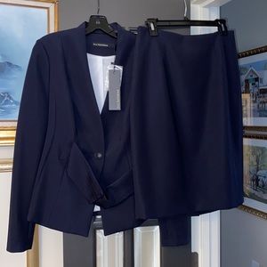 Iris Setlakwe Navy suit